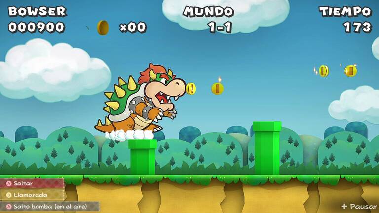 Bowser en Paper Mario: La Puerta Milenaria