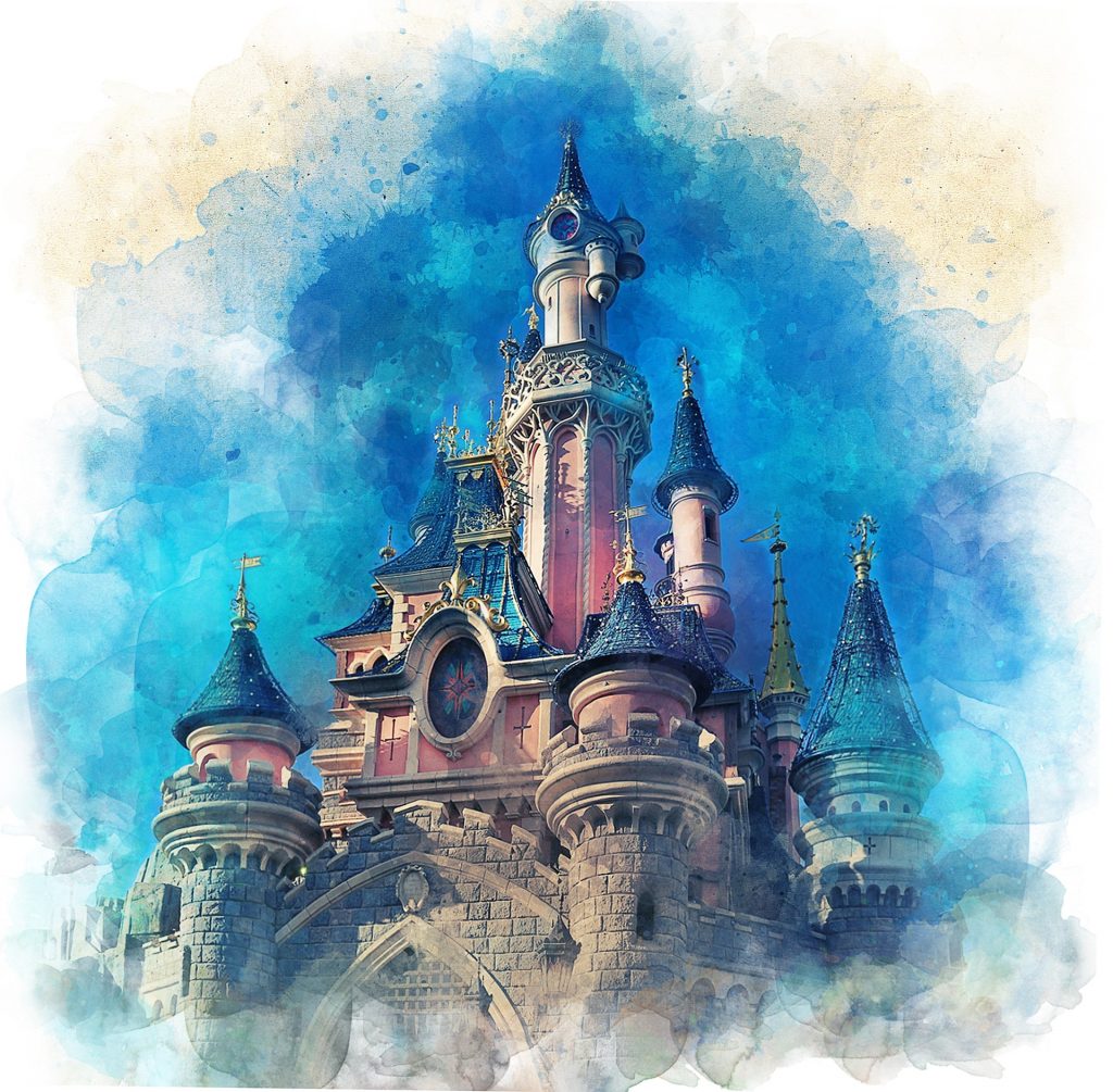 Imagen del castillo Disneyland París. Fuente: pixabay.com