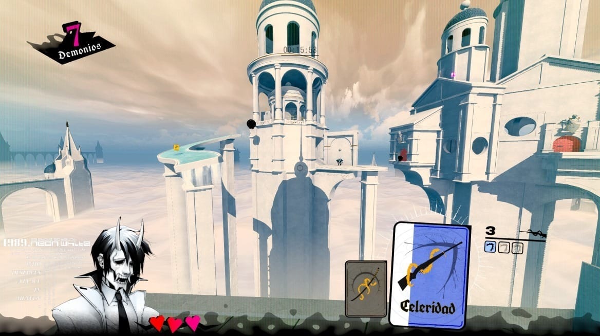 Neon White imagen de gameplay