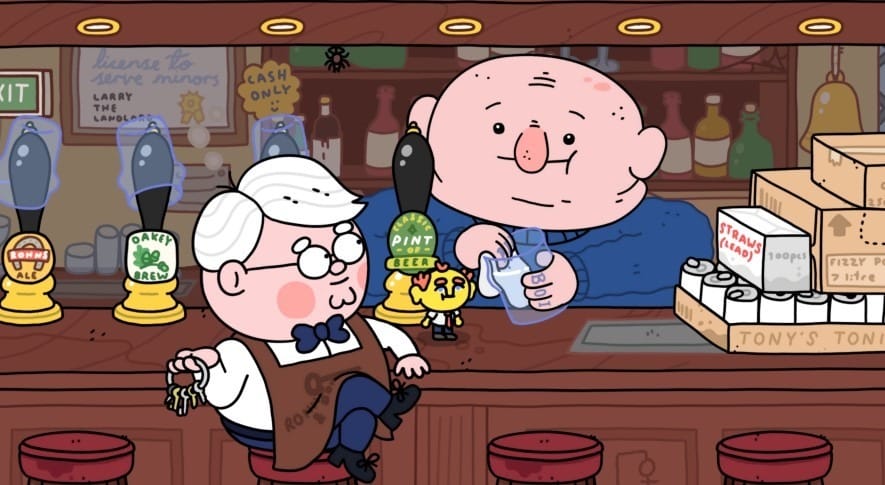 El bar, uno de los escenarios más recurrentes.