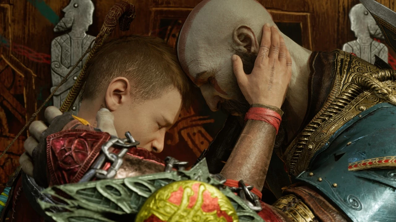 Kratos y Atreus en GoW Ragnarok