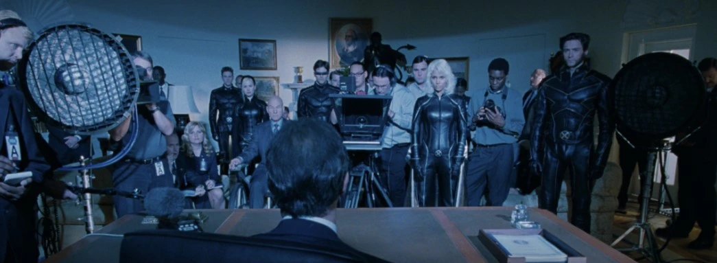 Los X-MEN se enfrentan al presidente
