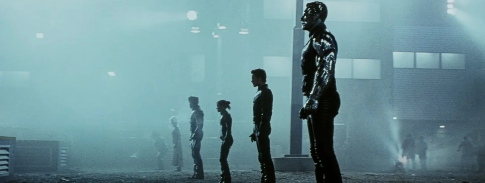 El escueto pero poderoso grupo de héroes X-MEN.