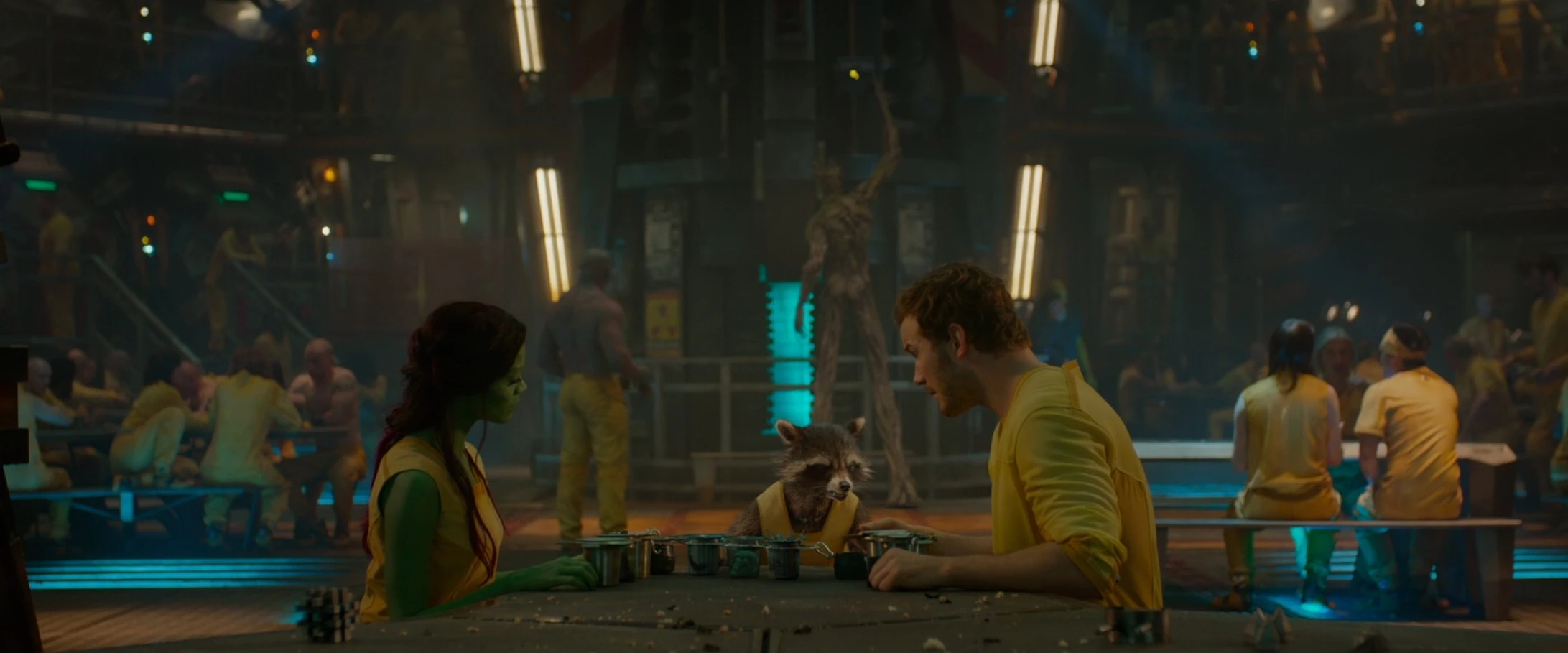 Groot inicia el motín antes de tiempo.