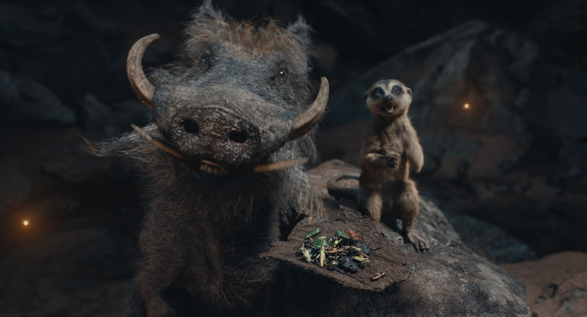 No podían faltar Timón y Pumba.