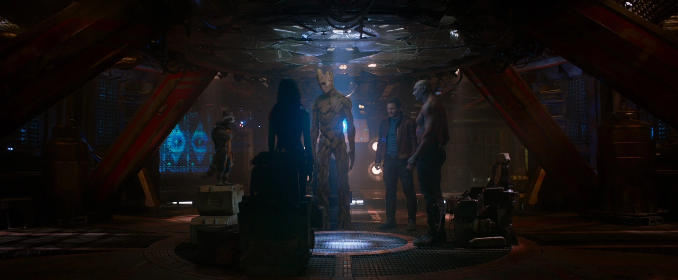 La reunión de Los Guardianes de la Galaxia.
