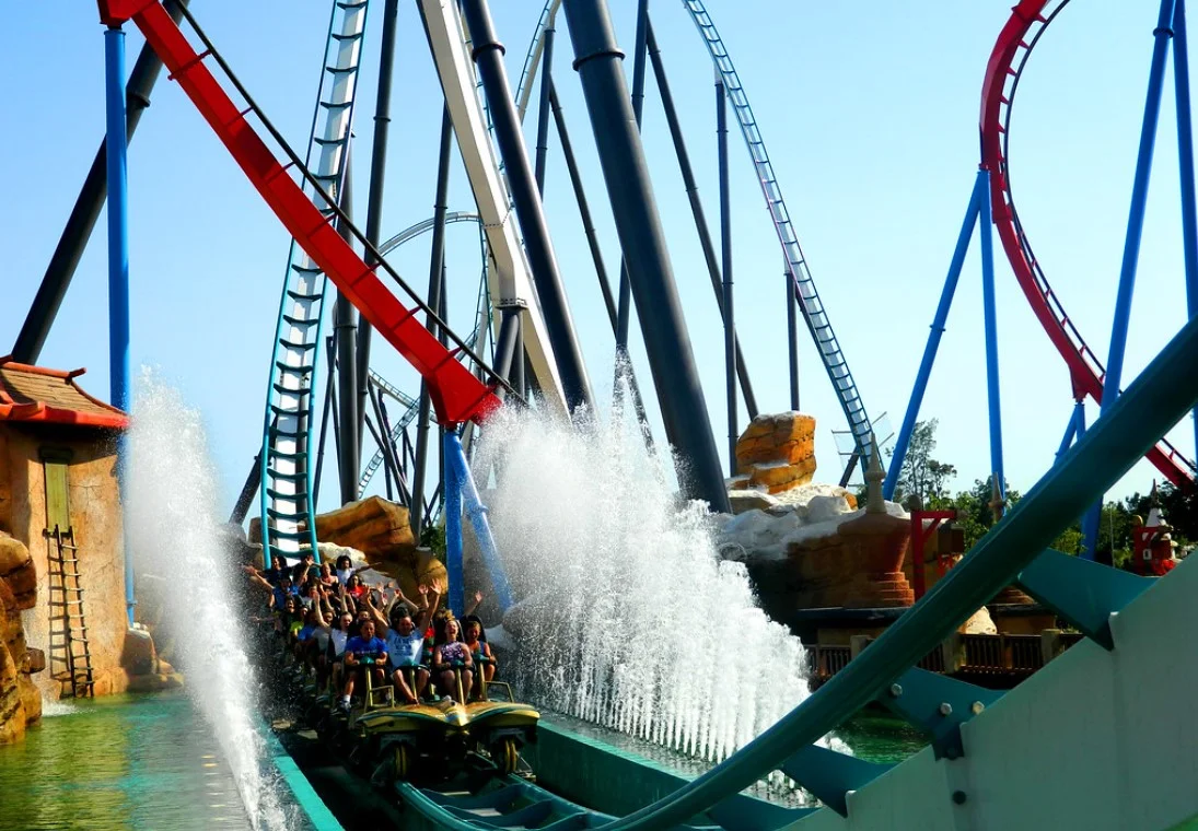 Shambala en PortAventura World. De las mejores atracciones de España.
Imagen extraída de https://www.flickr.com/photos/antonpm/8496057970