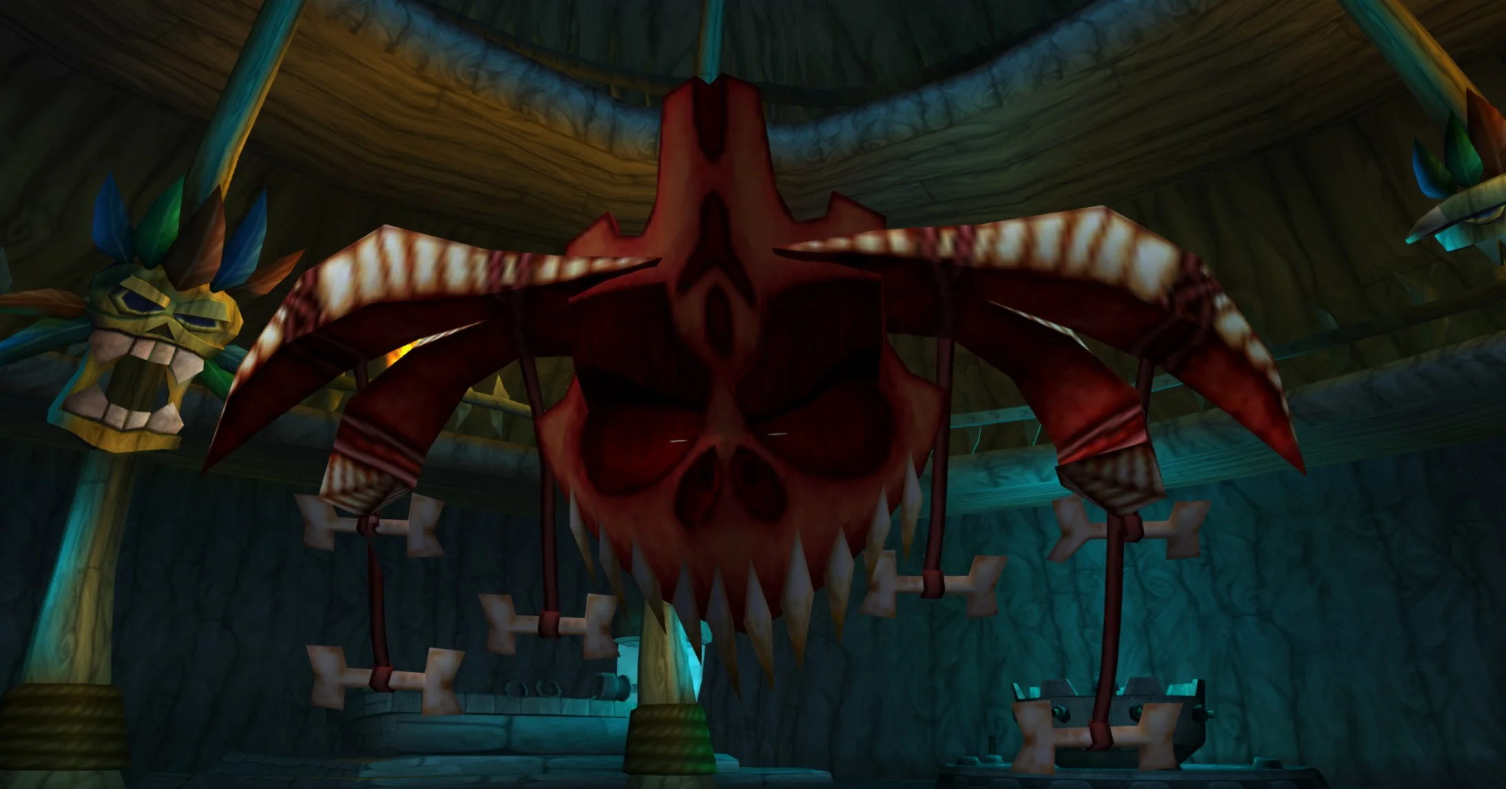 Máscara Uka Uka de Crash: Lucha de Titanes.