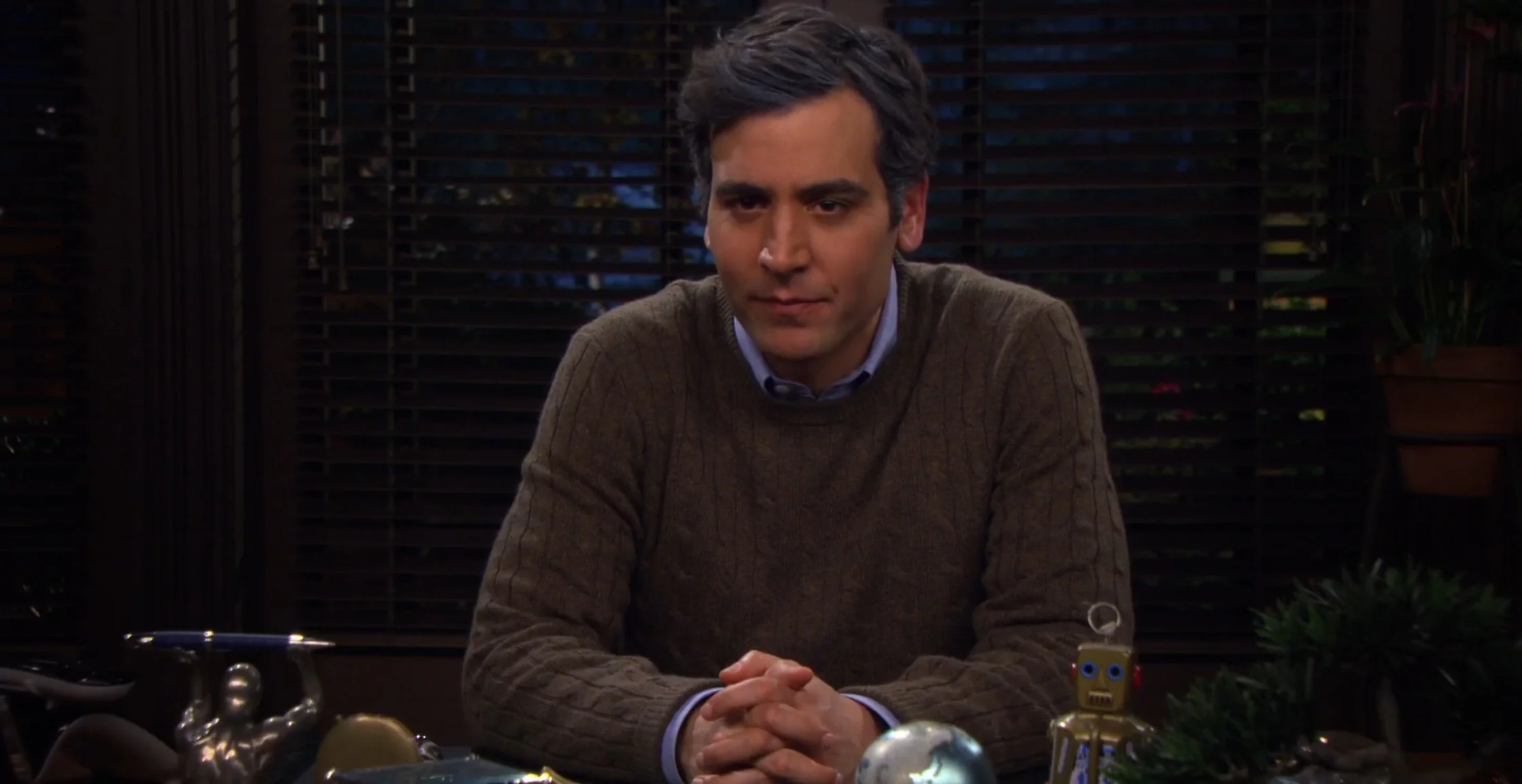 Ted mayor en el final de How I Met Your Mother.