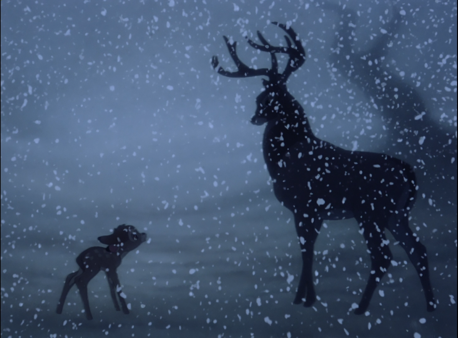 Bambi se marcha con el Gran Príncipe tras la muerte de su madre.