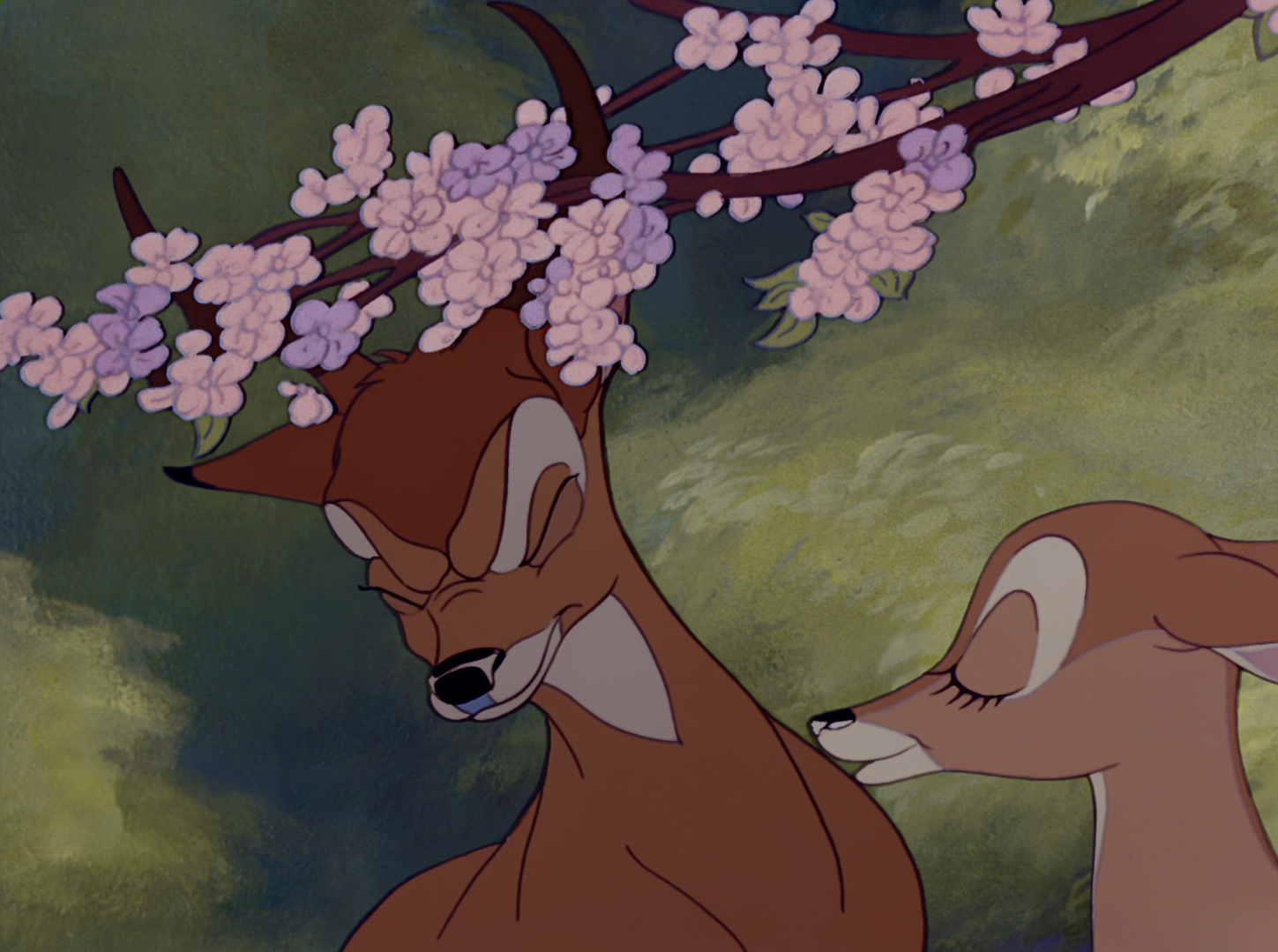 Bambi y Faline se vuelven a ver.