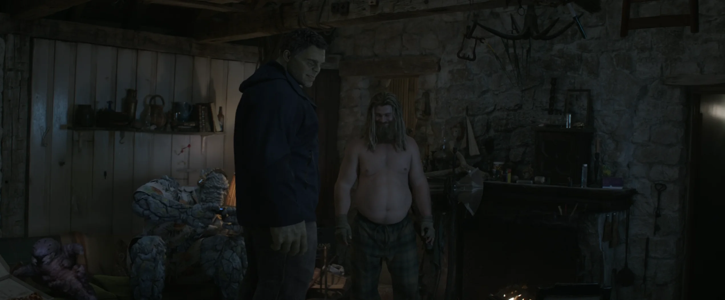 Hulk “inteligente” y Thor gordo en Vengadores: Endgame.