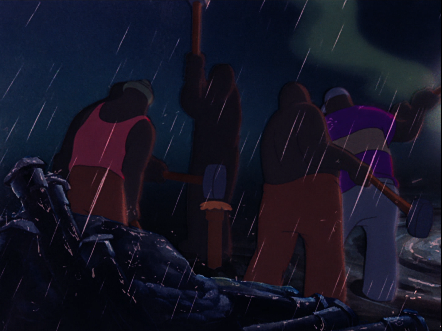 Escena que muestra el racismo en Dumbo