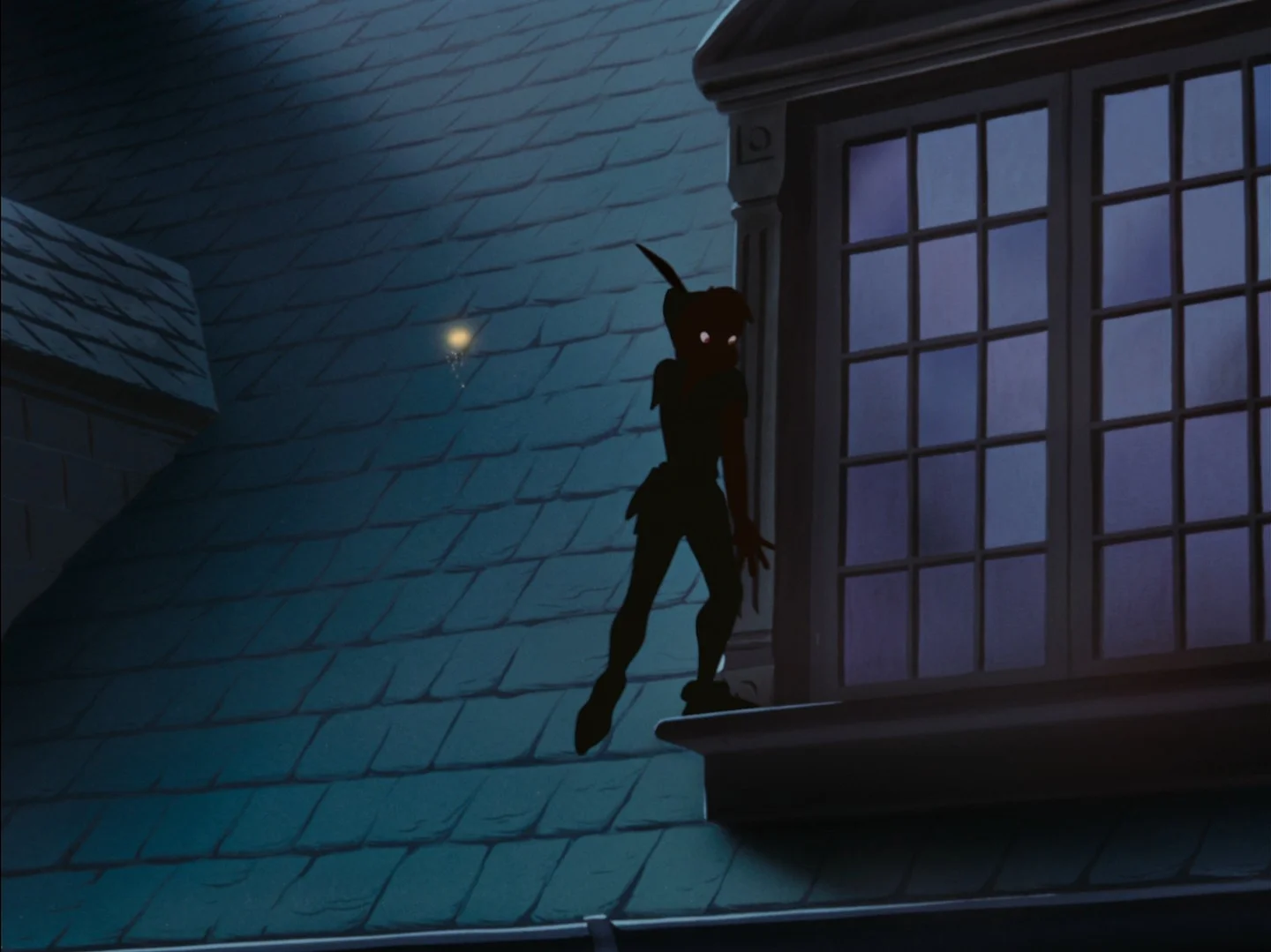 Peter Pan en las sombras.
