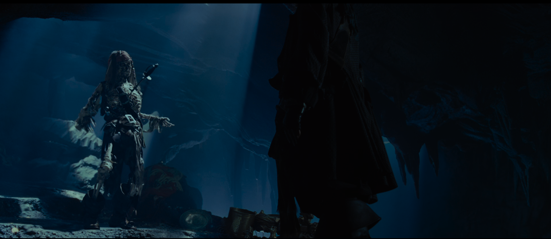 Barbossa no puede matar a Jack Sparrow, porque también padece la maldición del tesoro de la Isla de Muerta.