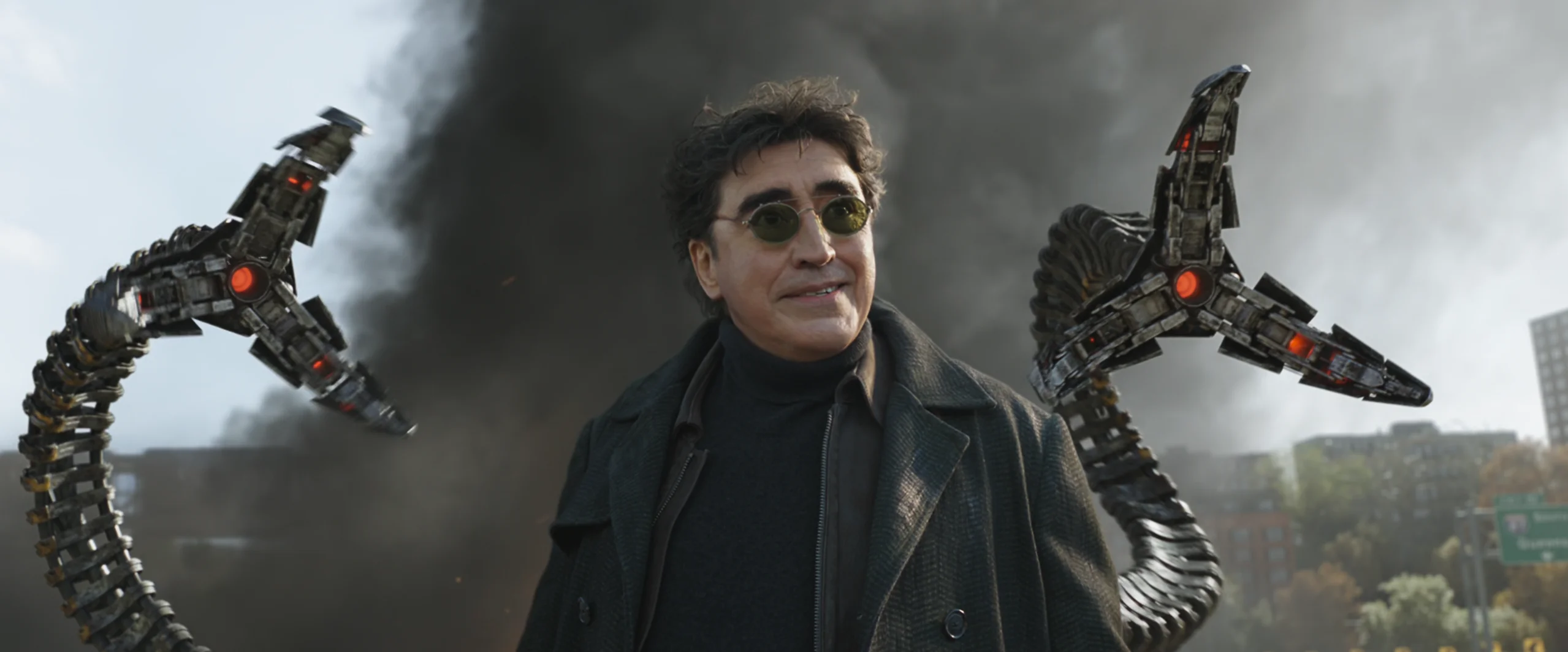 Alfred Molina como el Dr. Octopus en Spider-Man: No Way Home.
