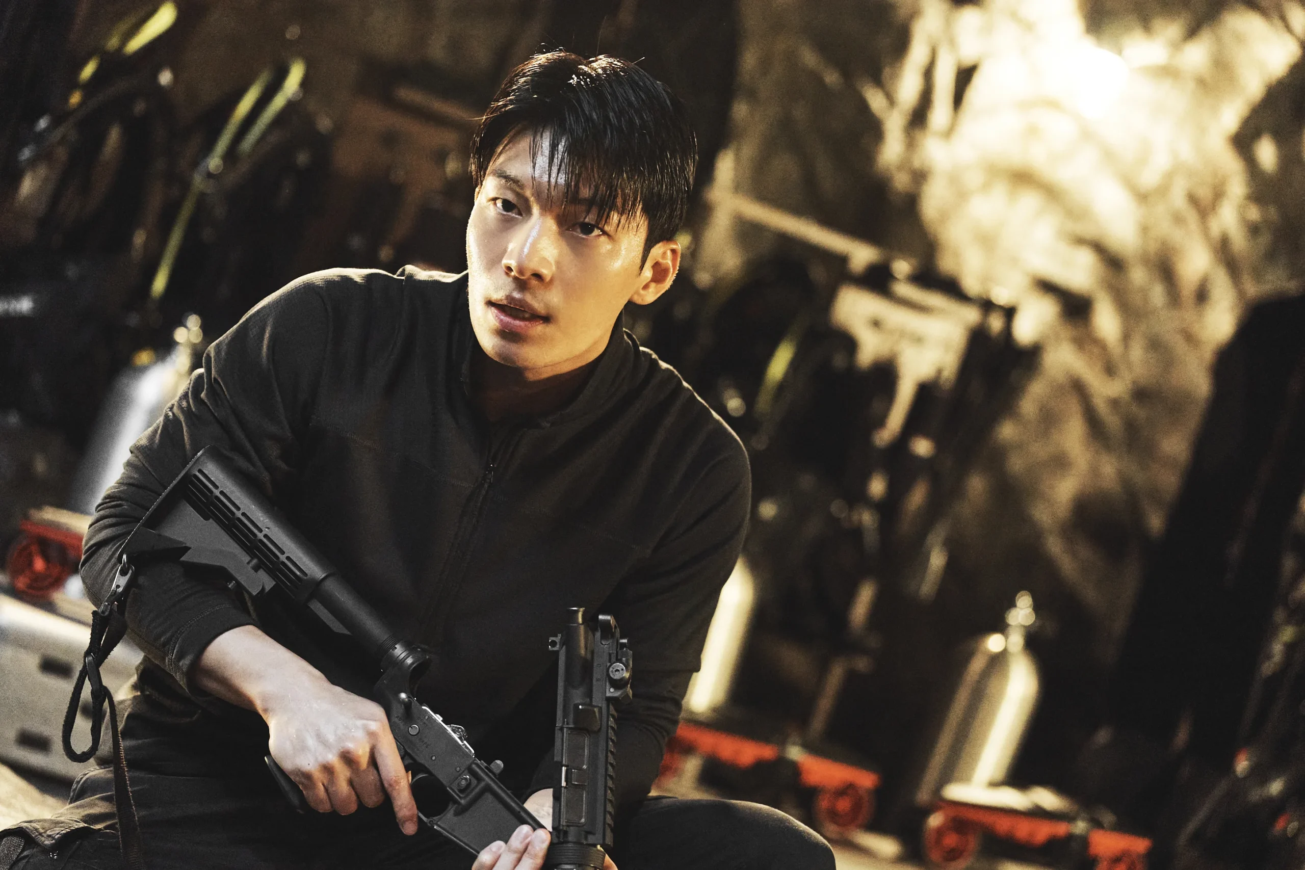 El policía Hwang Jun-ho en El Juego del Calamar 3.